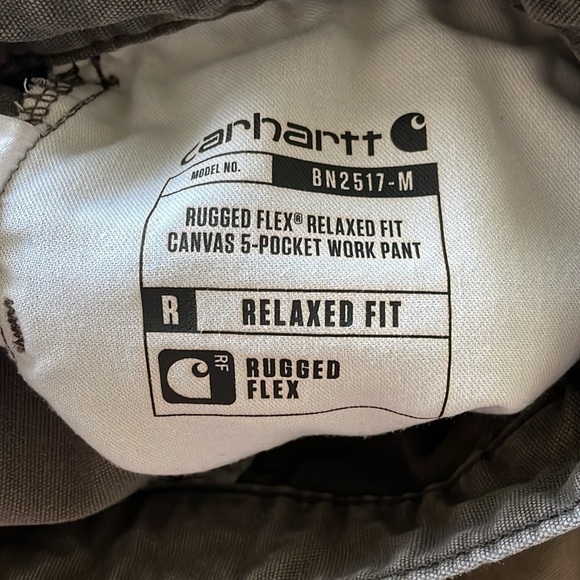 Carhartt Relaxed Fit Rugged Flex Work Pants M’s 36x36 Workwear Thrashed Gorpcore - Picture 3 of 16